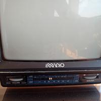 televisore portatile irradio vintage 