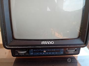 televisore portatile irradio vintage 