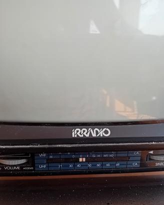 televisore portatile irradio vintage 