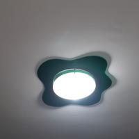 2 Plafoniere in plexiglass e in vetro