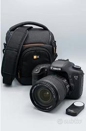 Canon EOS 7D + Obiettivo 15-85mm + accessori