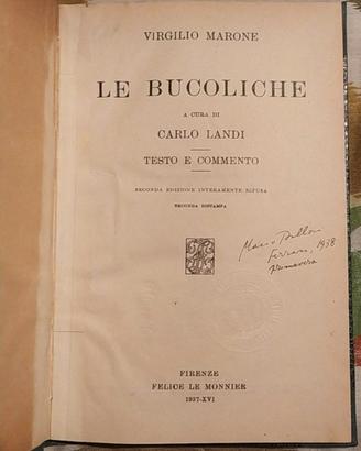 Le bucoliche