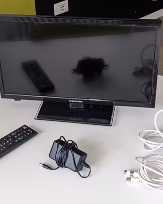 TV 20" UNITED LED (ideale 12V e retro-gaming)