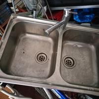 lavandino acciaio inox 