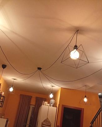 lampadario  6 fili 