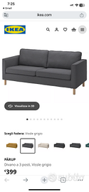 Divano IKEA 3 posti come nuovo