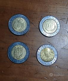500 lire San Marino rare
