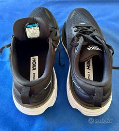 Hoka modello Bondi 8 nere misura 40 2/3 EU