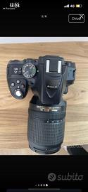 nikon D5300 + obiettivo 18 140 zoom Nikon