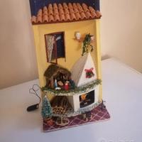 tegola natalizia in terracotta 