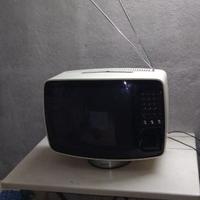 TV Brionvega Volans 17" bianco e nero vintage