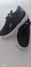 Puma nere cheap e oro