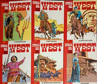 Lotto fumetti Storia del West n.51-58 