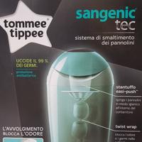 Cestino pannolini e pannolini