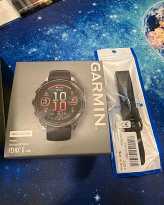 Orologio Garmin Fenix 8 Amoled Saffire