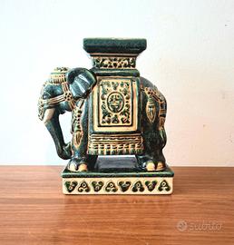 Elefante Indiano alzatina vintage
