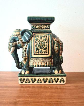 Elefante Indiano alzatina vintage