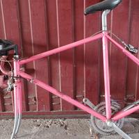 telaio vintage bici da crono