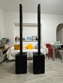 Yamaha Stagepas 1K Coppia casse colonna all-in one