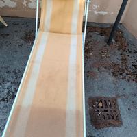 🌞 2 Lettini da spiaggia/campeggio pieghevoli