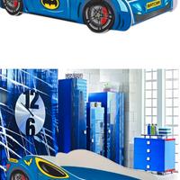 Letto da bambini macchina di Batman