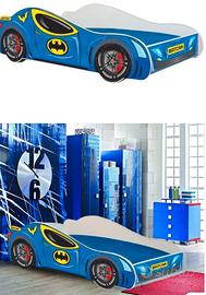 Letto da bambini macchina di Batman