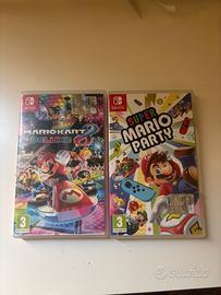 SWITCH Mario Kart 8 deluxe + Super Mario Party