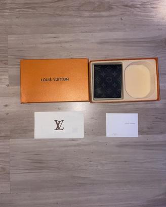 Portafoglio LV Monogram Eclipse con Scatola
