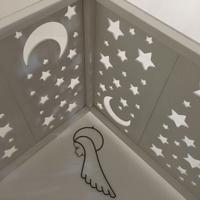 letto design unico casetta stelle & luna + regali