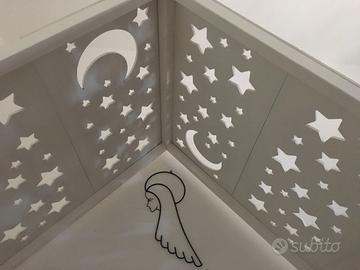 letto design unico casetta stelle & luna + regali