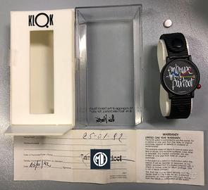 ALAIN Silberstein KLOK vintage 1992-condiz. strep.