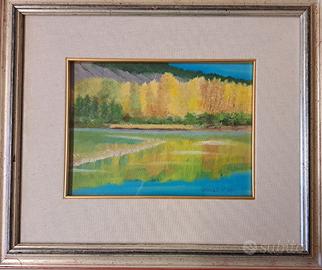 quadro - Easton lake - pietro oldrati