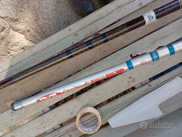 Canne con anelli x pesca alla passata