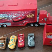 Camion Saetta McQuenn apribile con quattro macchin