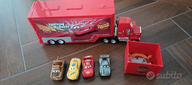 Camion Saetta McQuenn apribile con quattro macchin