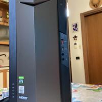 Scheda madre PC  con chassis, memoria e ventole