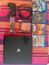 Ps4  Pro1 Tera +psVr+ Move + 4 giochi