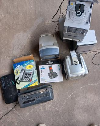 radio,televisorini,telefoni