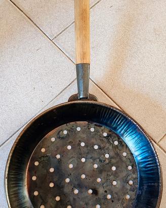padella caldarroste castagne 26 cm