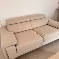 Divano  2 posti poltrone sofà pari al nuovo