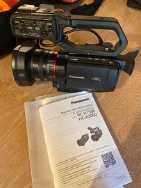 Videocamera Panasonic camcorder professionale kit