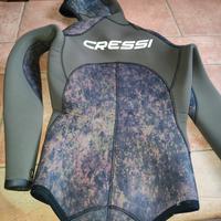 Giacca cressi seppia 