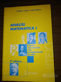 Analisi matematica I. Canuto e Tabacco