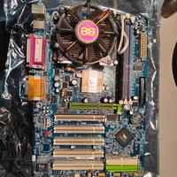 Scheda madre + CPU + dissipatore + RAM 