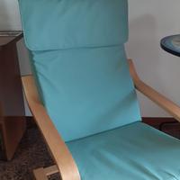 Fodera ecopelle Soferia per Poltrona Poang Ikea