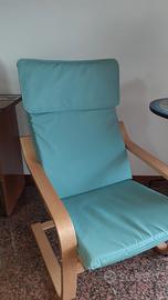 Fodera ecopelle Soferia per Poltrona Poang Ikea