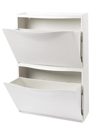 Set 2 Scarpiere IKEA Trones Bianche Slim Salvaspaz