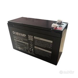 BATTERIA 12v 7Ah al PIOMBO PER UPS e ANTIFURTO