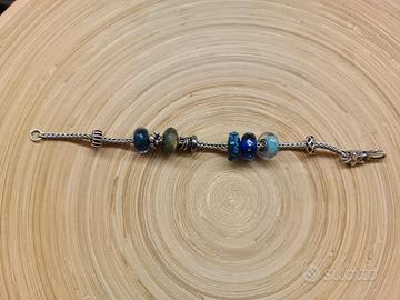 Trollbeads argento originale 
bracciale