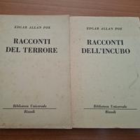 Coppia di libri Edgar Allan Poe